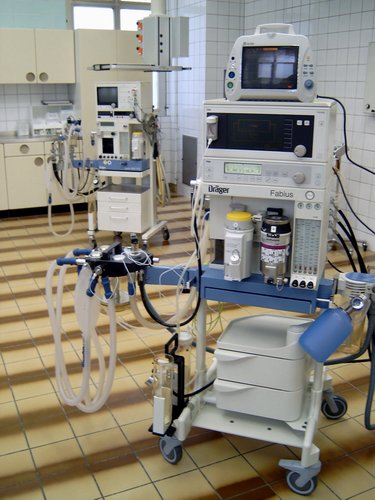 Anästhesiegeräte im Operationssaal